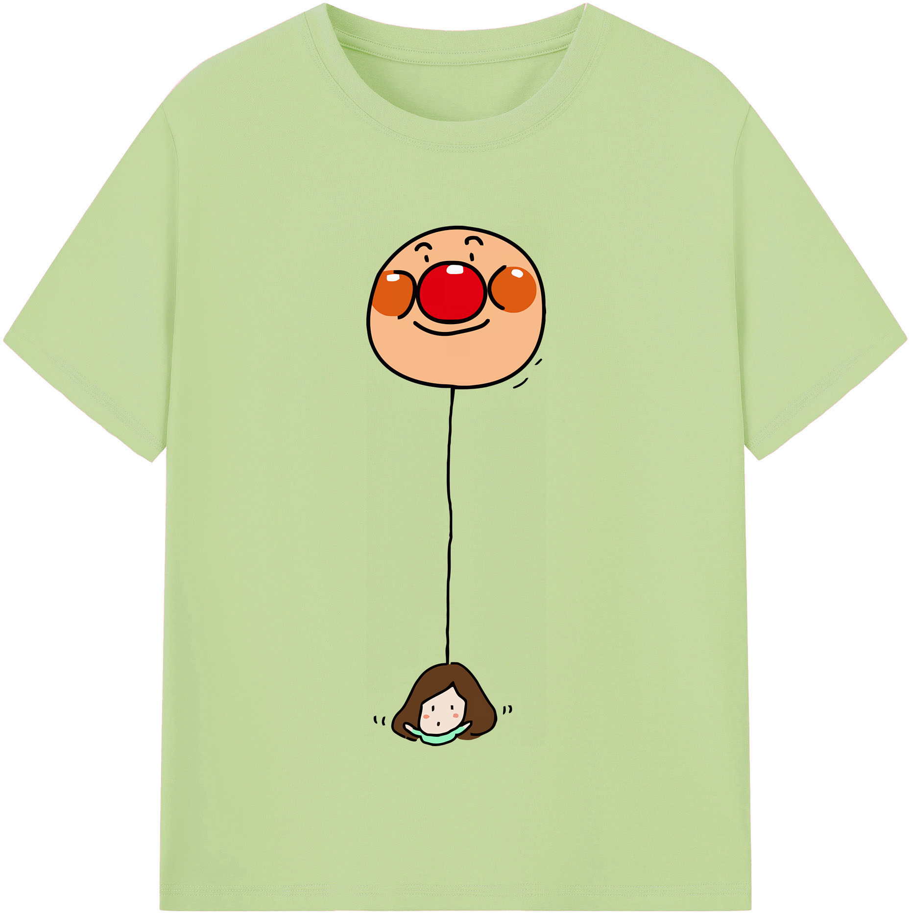 （画像用） アンパンマン Anpanman 綿100％半袖Tシャツ（フロントプリント）